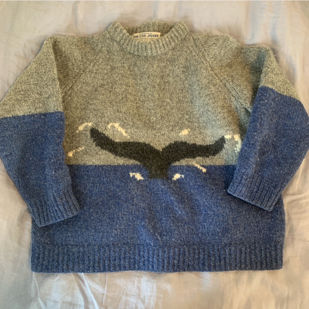 The Cod Jigger 100% wool sweater
